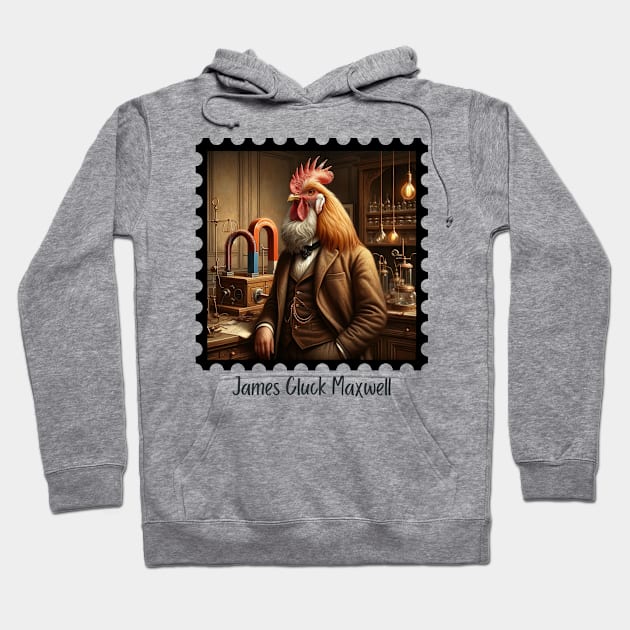 James Cluck Maxwell Hoodie by EarthisticWear